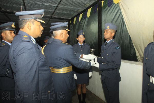 The Commissioning and Passing Out Parade at SLAF Diyatalawa
